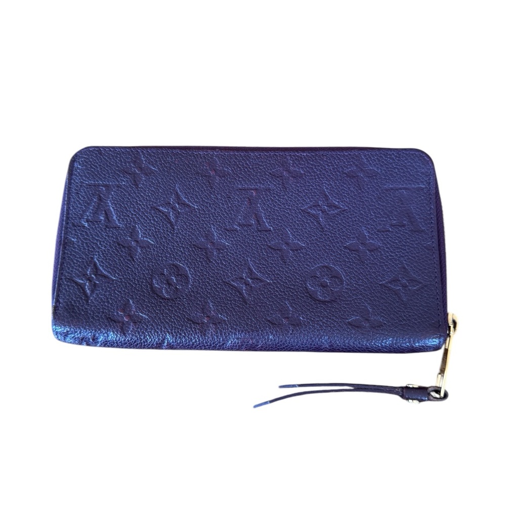 Louis Vuitton Monogram Empreinte Zippy Wallet